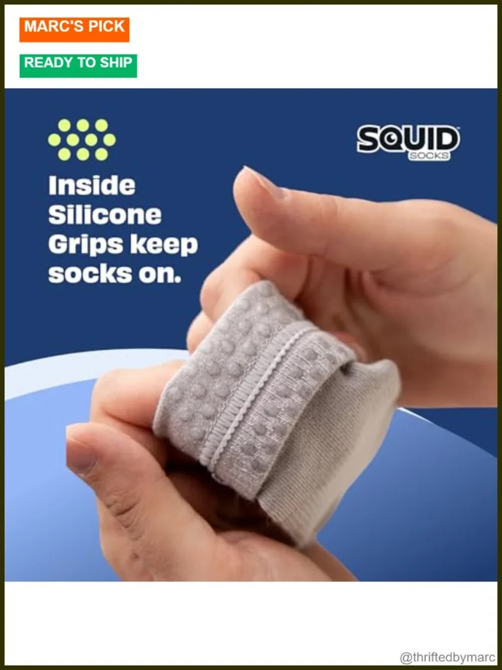 Baby Socks That Stay On - 3 Pack Crew Socks Viscose from Bamboo